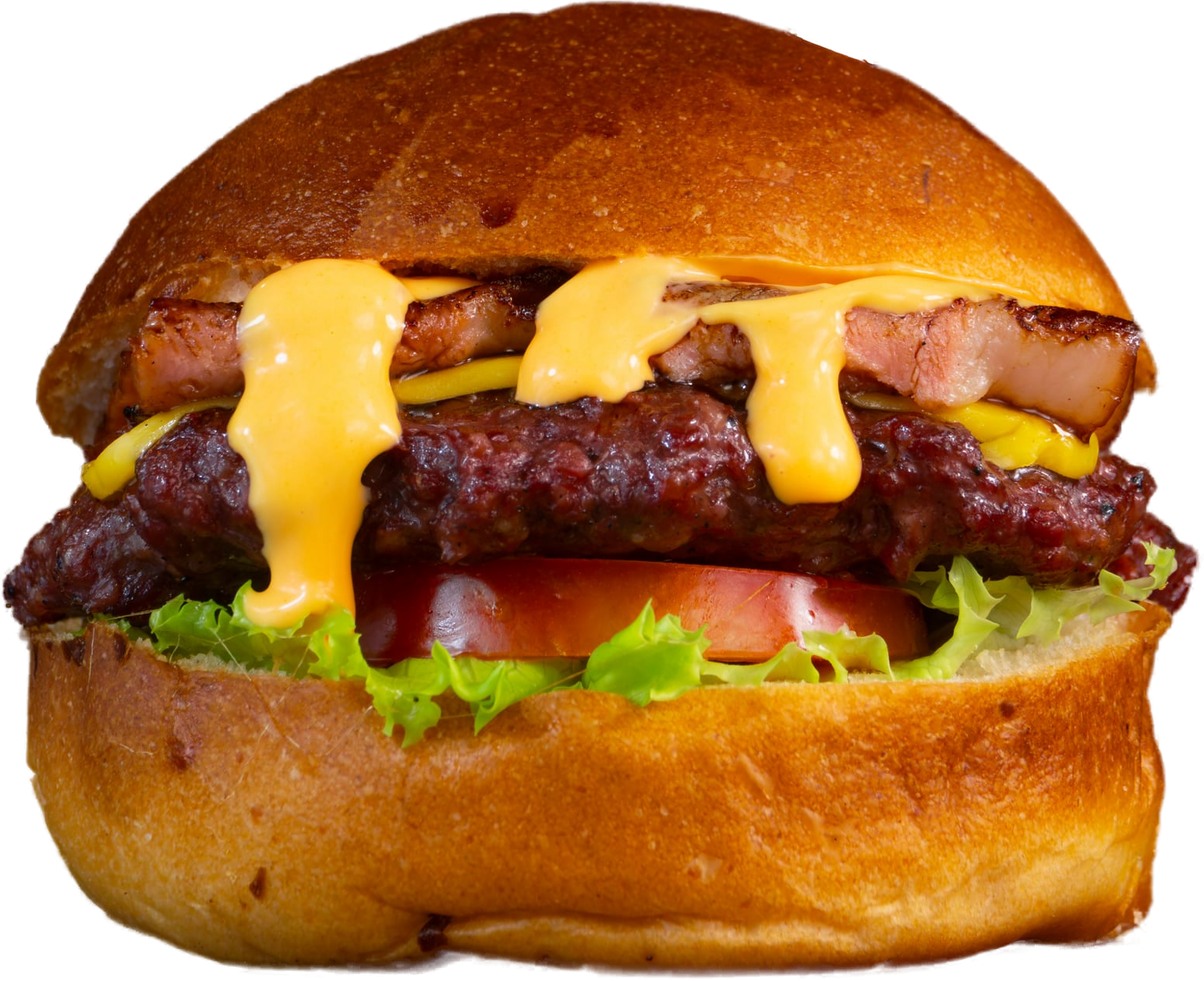 Bacon & Cheese, hamburguesa ahumada de Palomino