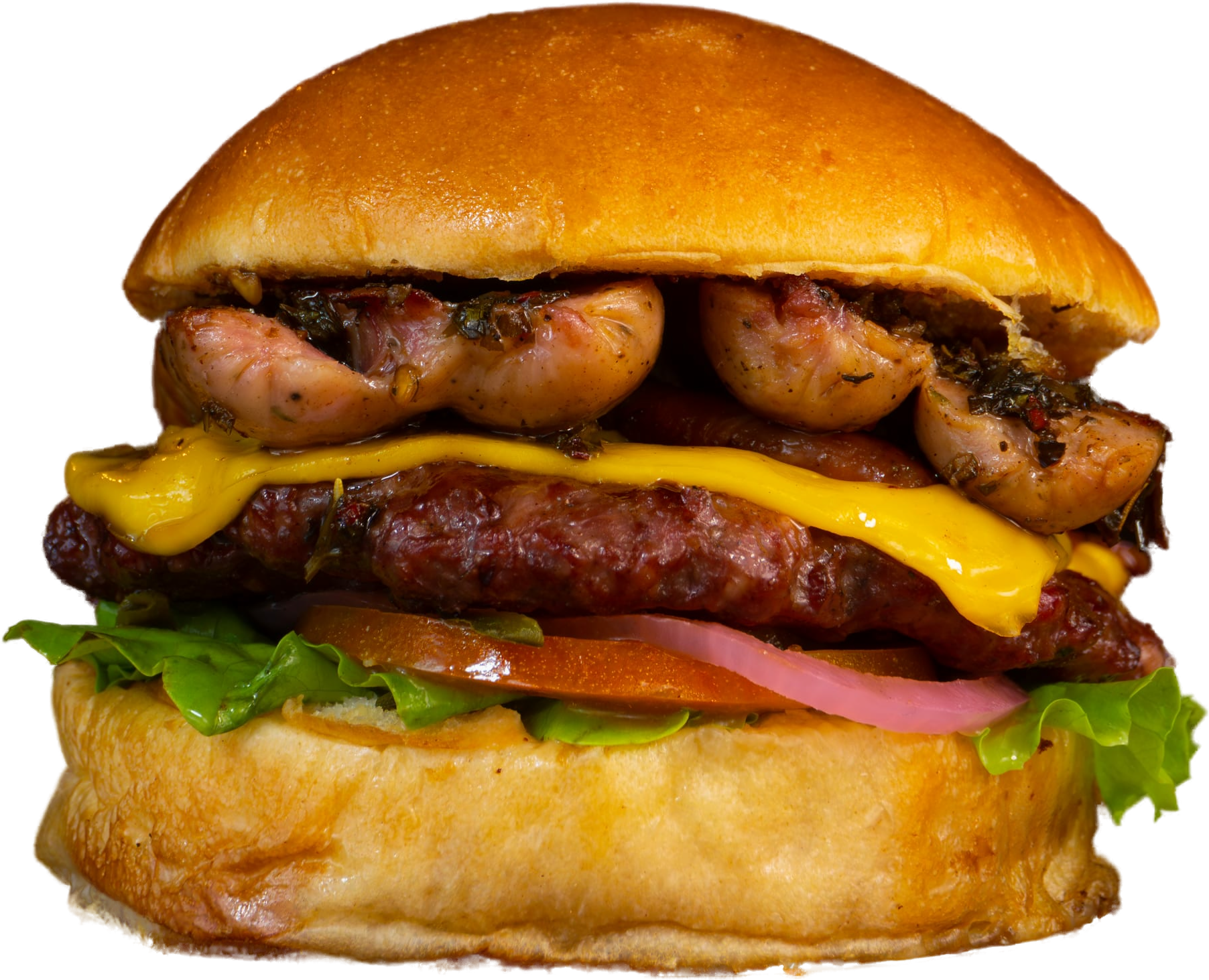 Chimichurri Bliss, hamburguesa ahumada de Palomino